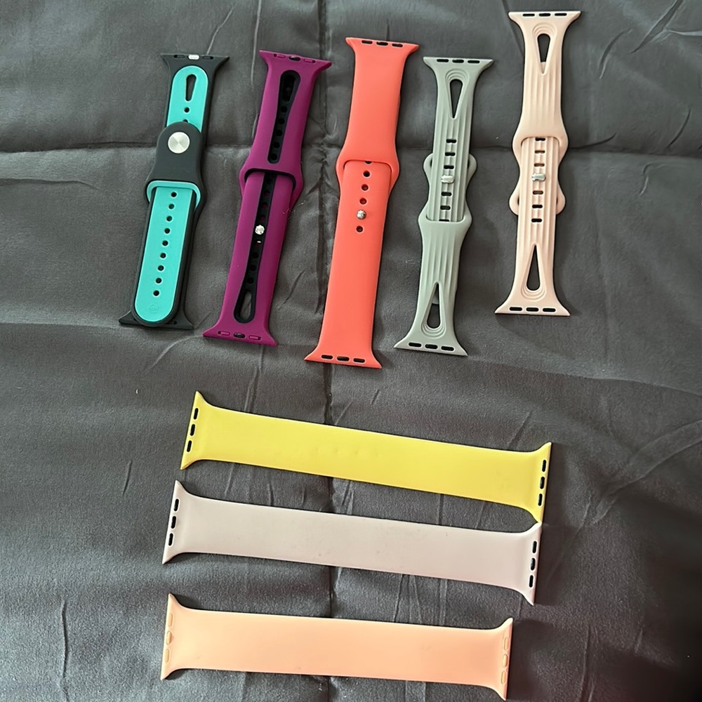 Apple Watch bands.
